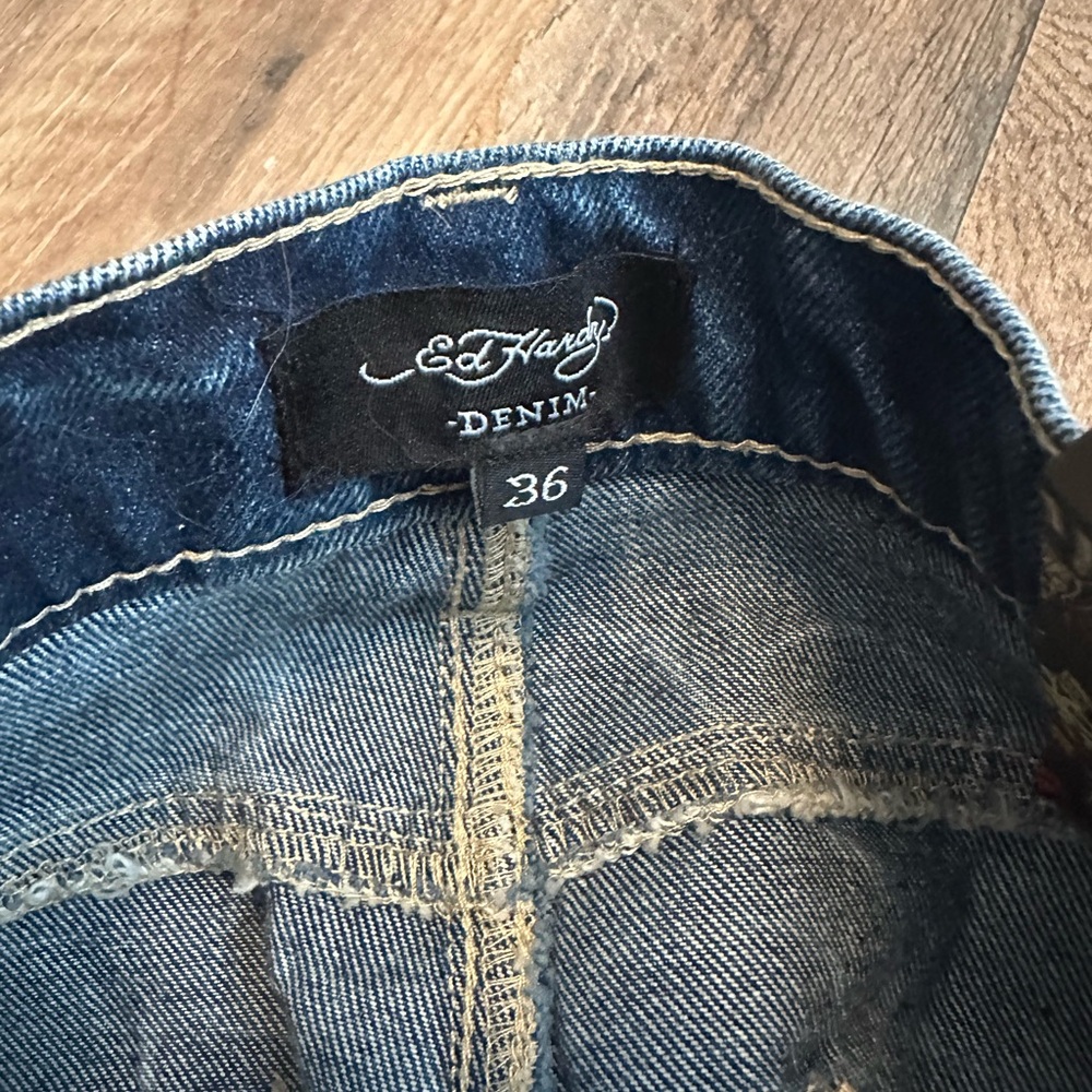 Ed Hardy Denim Men's Jeans in Blue